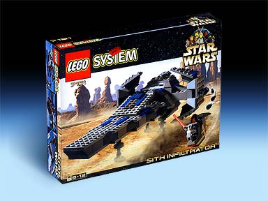 LEGO Set-Sith Infiltrator-Star Wars / Star Wars Episode 1-7151-1-Creative Brick Builders